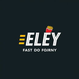 A logo design for a fast food restaurant named 'ELEY'