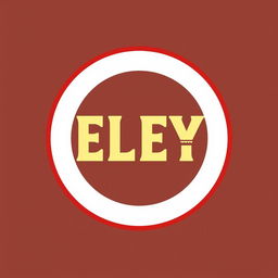 A logo design for a fast food restaurant named 'ELEY'