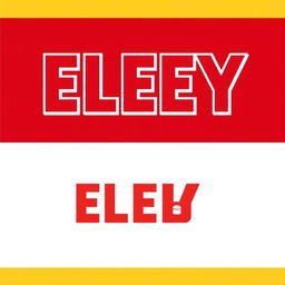 A logo design for a fast food restaurant named 'ELEY'