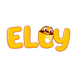 A fun and playful logo design for a fast food restaurant named 'ELEY'