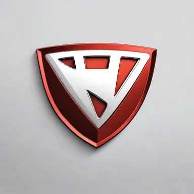 The superhero's emblem was u-shaped, making it instantly recognizable.