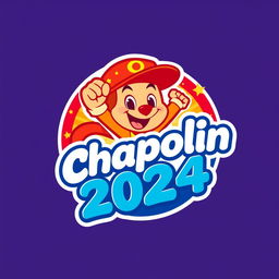 A vibrant, modern logo design for 'Chapolin 2024'