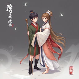 少年科学画报的日本动漫风格封面，展示一名身穿潜水服的友好少年冲浪者，充满活力地奔向大海，回头向观看者望去，脸上带着微笑。背景描绘出一个生动的海滩场景，波涛轻轻拍打着沙滩，阳光明媚，天空湛蓝，营造出一种青春和快乐的气氛。封面文字巧妙地融入设计中，突出自然科学主题的趣味。