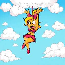 A cartoon depiction of a sexy Mrs