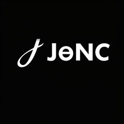 A modern logo design featuring the letter 'J' in a bold, stylized font