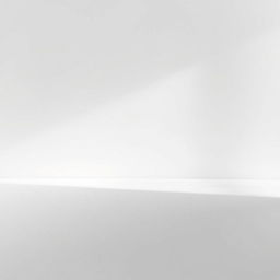 A serene gray and white background featuring soft shadows to create depth and dimension