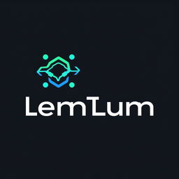 A modern and innovative logo redesign for a tech company, featuring a sleek and dynamic abstract symbol representing connectivity and forward-thinking technology