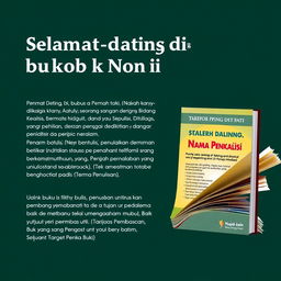 Kata Pengantar Buku Non Fiksi

Selamat datang di buku ini, sebuah karya yang ditulis dengan penuh dedikasi dan penelitian mendalam