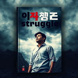 A book cover for a title 'كفاحي' (My Struggle)