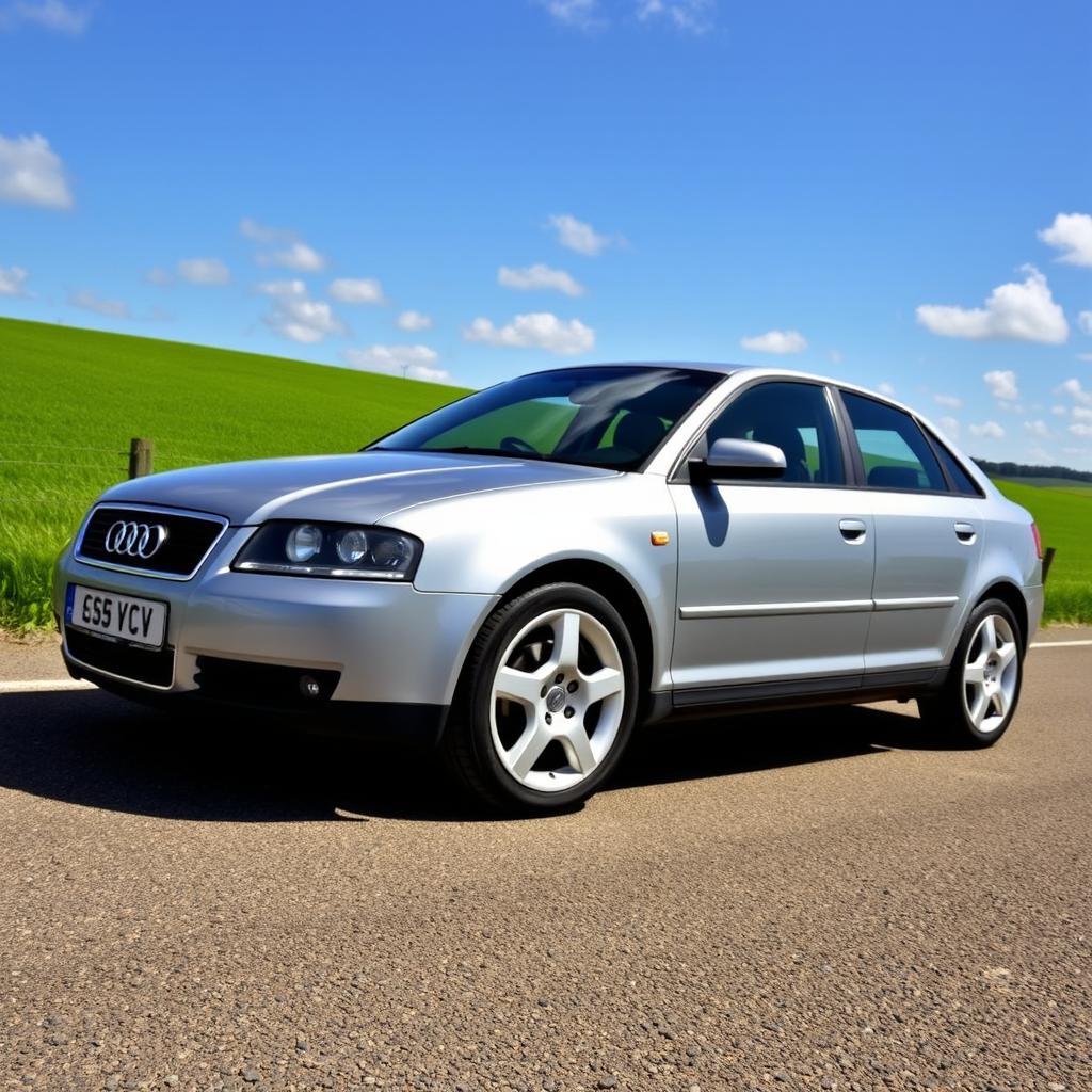 A detailed, high-quality image of a 2003 Audi A3 1