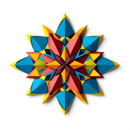 A visually striking micro-shape created by the intricate movement and reconfiguration of various geometric shapes, including triangles, squares, and circles, while maintaining sharp angles and clean edges without any rounding