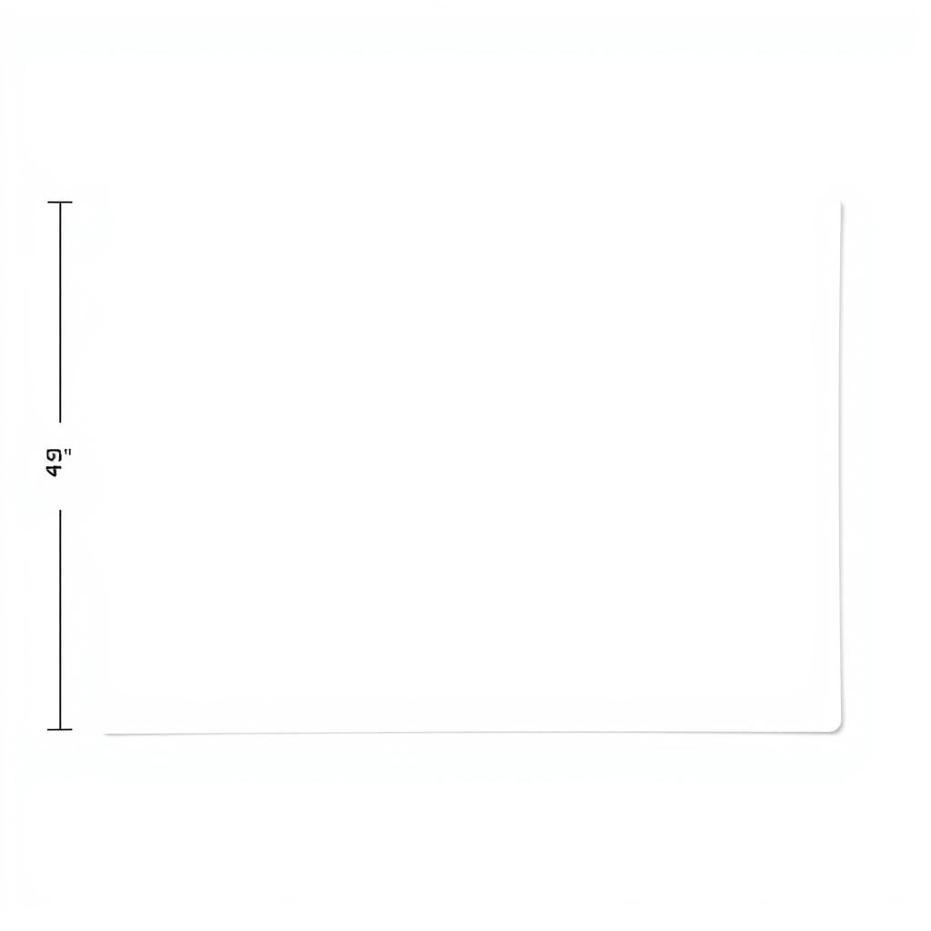 A blank, European country visa application photo template featuring a rectangular layout appropriate for identification purposes