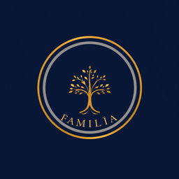 A modern and elegant logo design for 'Família Abravanel'