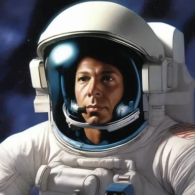 In the science fiction novel, the protagonist is a Yankee astronaut exploring the outer reaches of the galaxy.