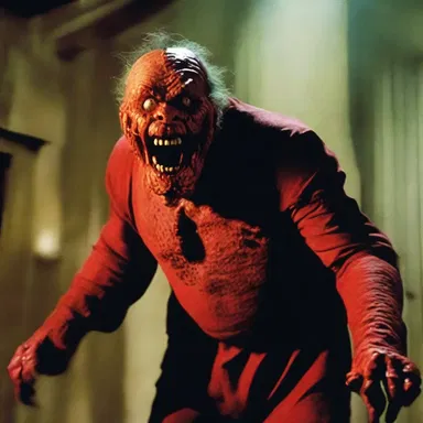 As the yottasecond ticked away, the horror movie villain's monstrous presence became more menacing.