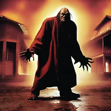 As the yottasecond ticked away, the horror movie villain's monstrous presence became more menacing.