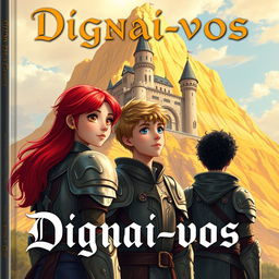 A stunning book cover titled 'Dignai-vos'