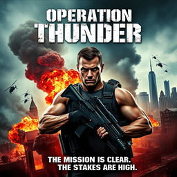 An exciting movie poster for a special forces action film