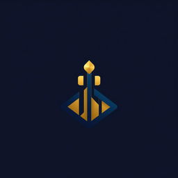 A modern and elegant logo design inspired by themes of cryptocurrency and token trading