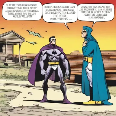 In the comic strip, the hero arrives a day late and a dollar short and the villain has already escaped.