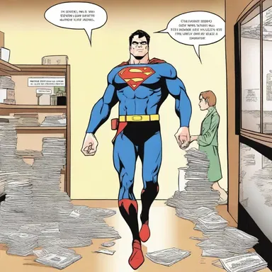 The protagonist's attempt to save the day with his last-minute plan was a day late and a dollar short.