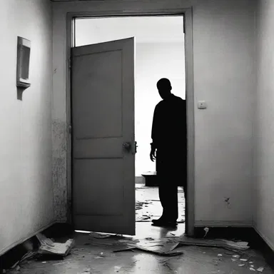 As the victim desperately tried to lock the door, the killer's attack came, leaving them a day late and a dollar short.