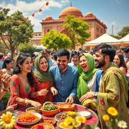 A nostalgic representation of the best moments in the lives of Iranians, showcasing lively scenes from traditional Persian festivals, family gatherings, and joyous celebrations