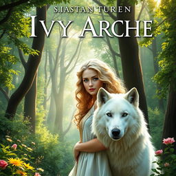 A captivating book cover for a fantasy novel featuring Greek mythology