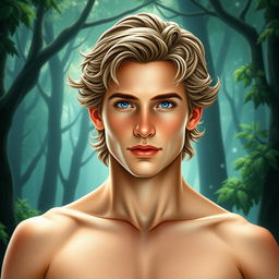 An enchanting book cover for a fantasy novel rooted in Greek mythology