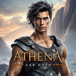 A captivating book cover for a fantasy novel inspired by Greek mythology