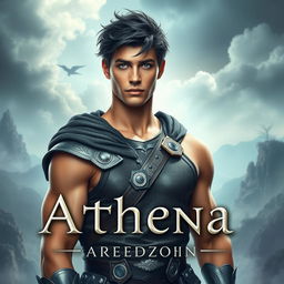 A captivating book cover for a fantasy novel inspired by Greek mythology