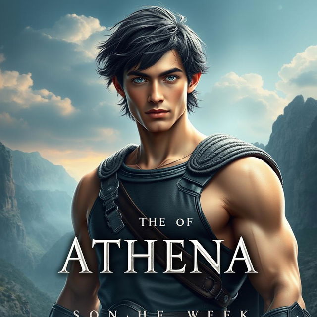 A captivating book cover for a fantasy novel inspired by Greek mythology