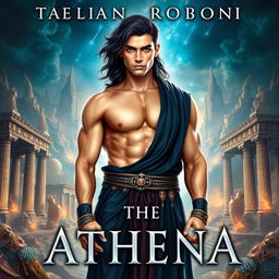A stunning book cover for a fantasy novel steeped in Greek mythology