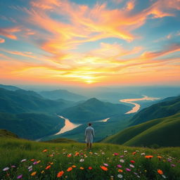 A serene and untouched place known only to a higher power, where civilization and modern thoughts fade away