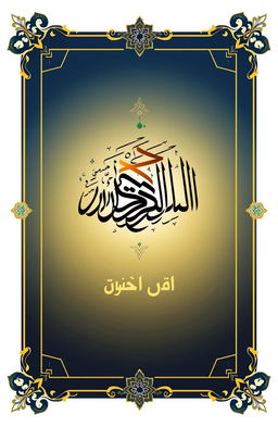 A stunning book cover for a book titled in Arabic "زيادة المساعدة" (Increase in Assistance)