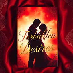 A captivating and sensual cover design for an erotic romance novel