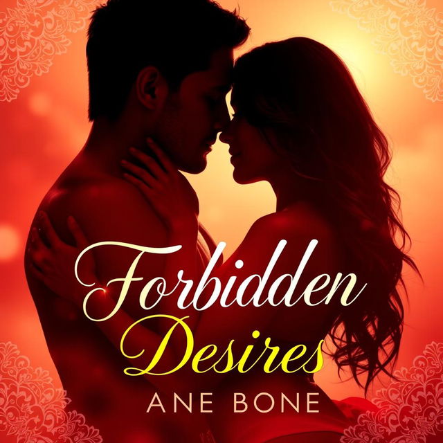 A captivating and sensual cover design for an erotic romance novel