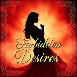 A captivating and sensual cover design for an erotic romance novel