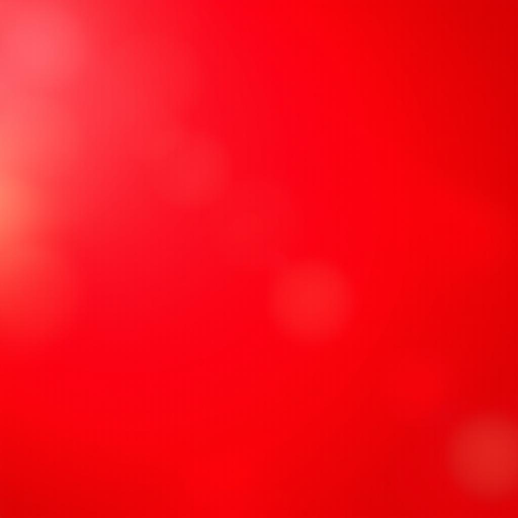 A vibrant and solid red background that radiates warmth and energy