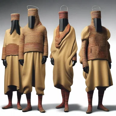 In the futuristic world of the novel, everyone wore fashionable clothing made of aba, a fabric woven from goat hair and camel hair.
