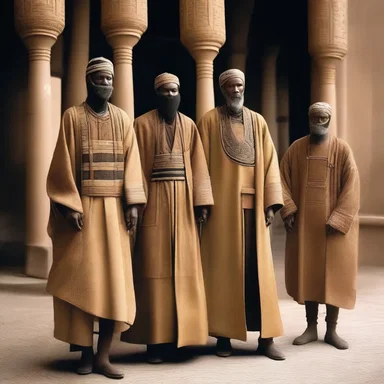 In the futuristic world of the novel, everyone wore fashionable clothing made of aba, a fabric woven from goat hair and camel hair.