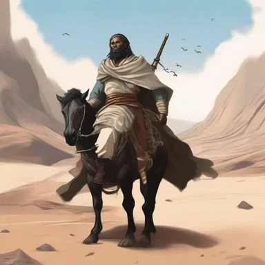 The protagonist of the novel wore a flowing aba as he embarked on his epic journey.