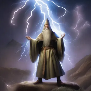 In the mystical land of Ziradel, the ancient wizards harnessed the power of abamps to control lightning.