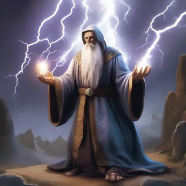 In the mystical land of Ziradel, the ancient wizards harnessed the power of abamps to control lightning.