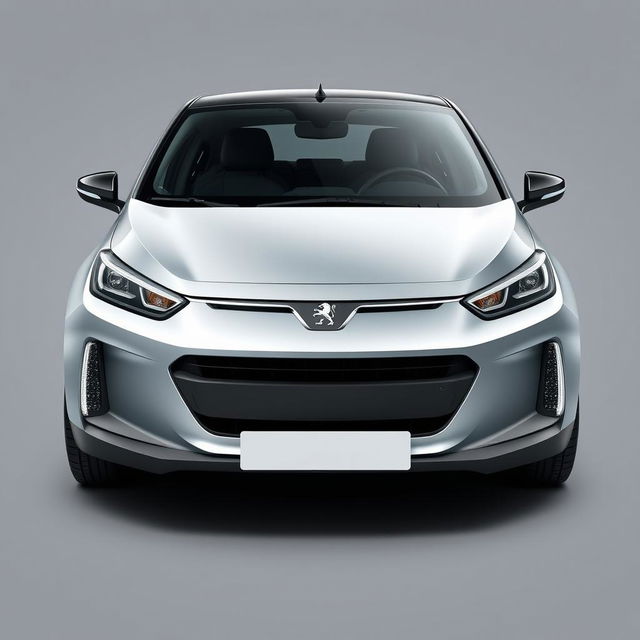 A stunning and realistic hybrid design of the Pride car and the Peugeot Pars