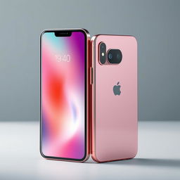 A stunningly realistic and high-quality hybrid design of a Nokia phone combined with an iPhone
