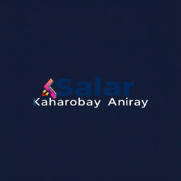 Logo design for an industrial company named 'Salar Kahrobay Ariya'