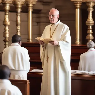 The sermon delivered by the priest emphasized the importance of humility and warned against the dangers of spiritual abasement.