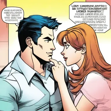 In the comic book, the protagonist experienced abashment when their crush caught them blushing.
