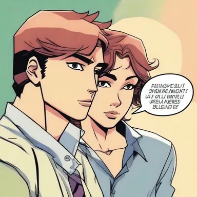 In the comic book, the protagonist experienced abashment when their crush caught them blushing.